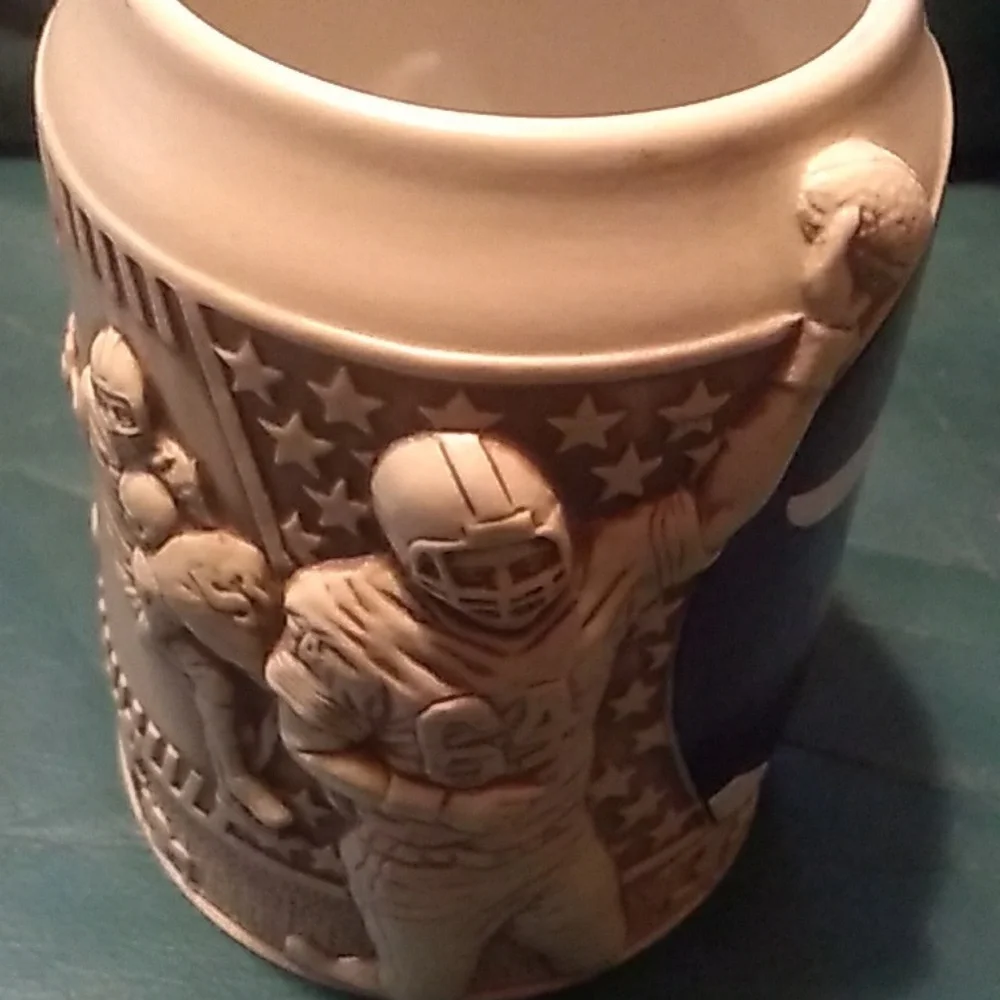 🏈 Miller-lite 3D Minnesota Vikings Stein Mug